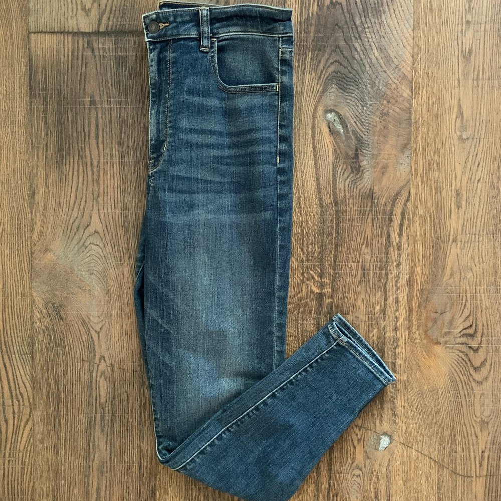 American Eagle Next Level Highest Waist Jegging Jeans size 12 Regular - Picture 9 of 12